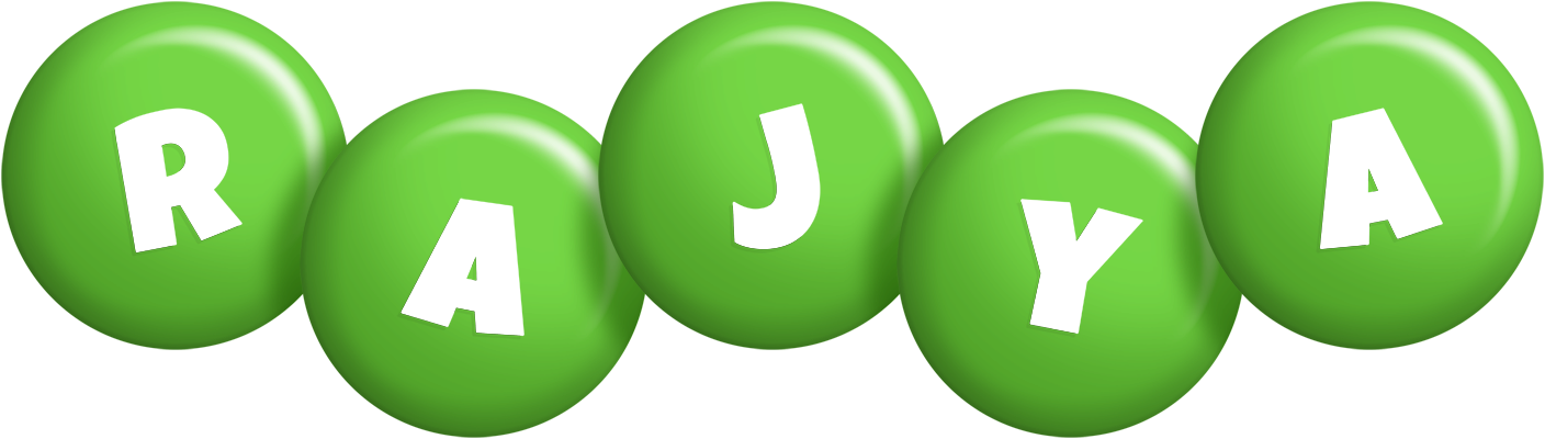 Rajya candy-green logo