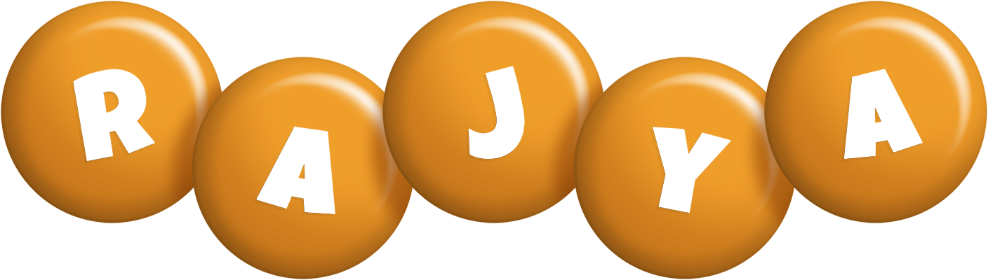 Rajya candy-orange logo