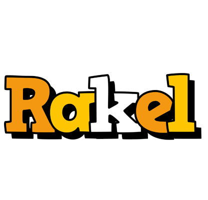 Rakel cartoon logo