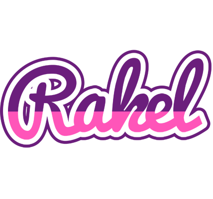 Rakel cheerful logo