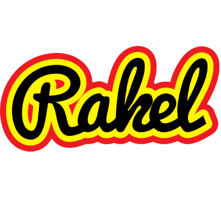 Rakel flaming logo
