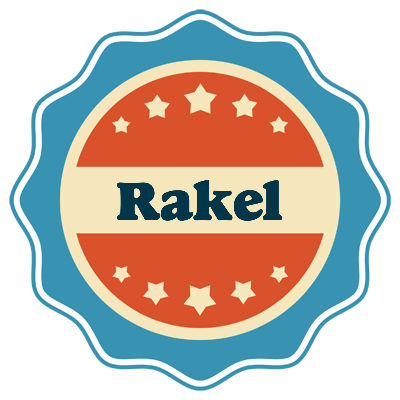 Rakel labels logo