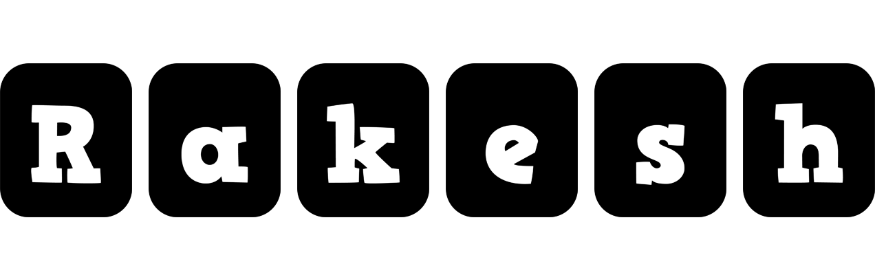 Rakesh box logo
