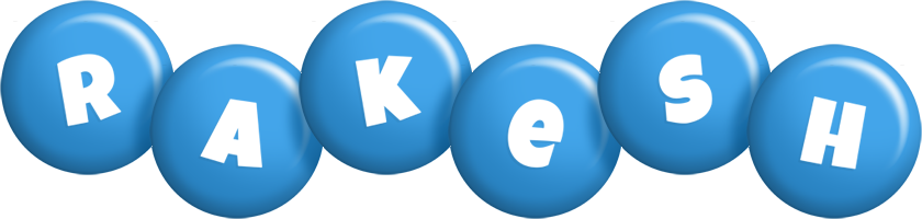 Rakesh candy-blue logo