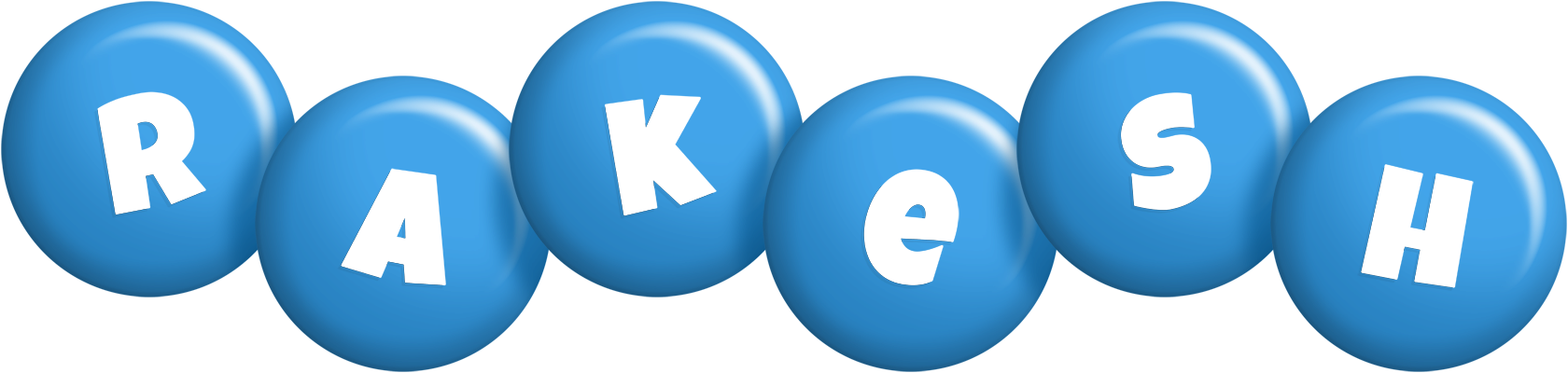 Rakesh candy-blue logo