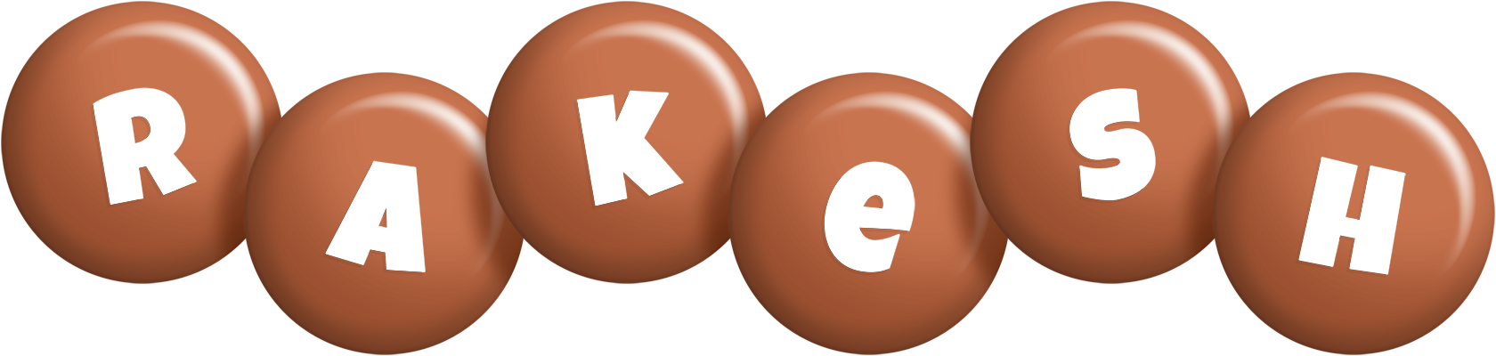 Rakesh candy-brown logo