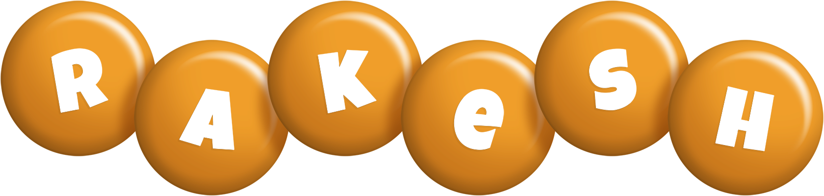 Rakesh candy-orange logo