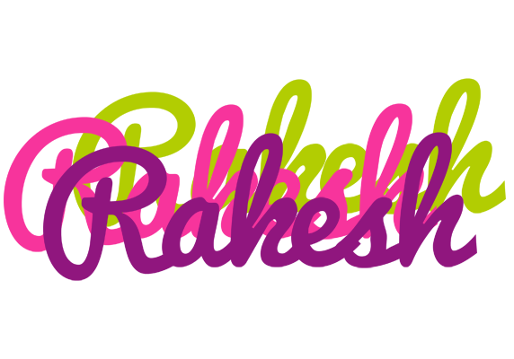 Rakesh flowers logo