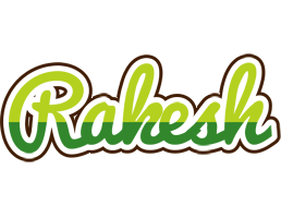 Rakesh golfing logo