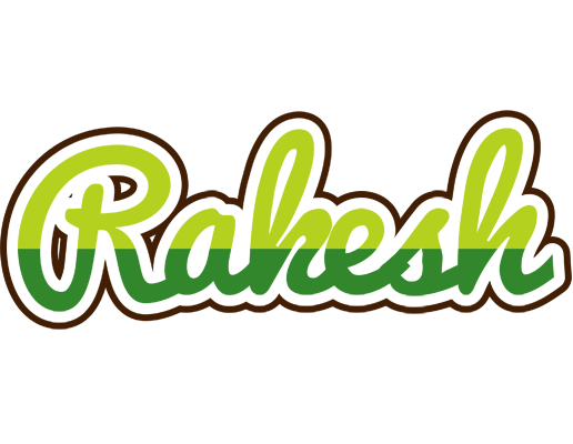 Rakesh golfing logo