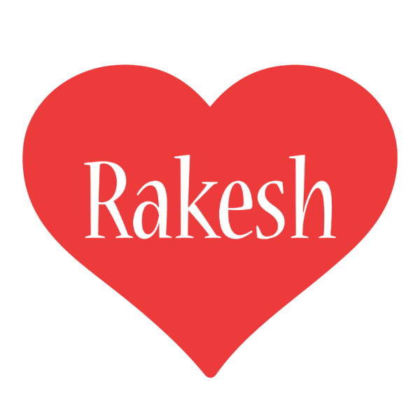 Rakesh love logo