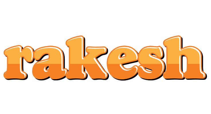 Rakesh orange logo