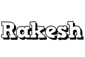 Rakesh snowing logo