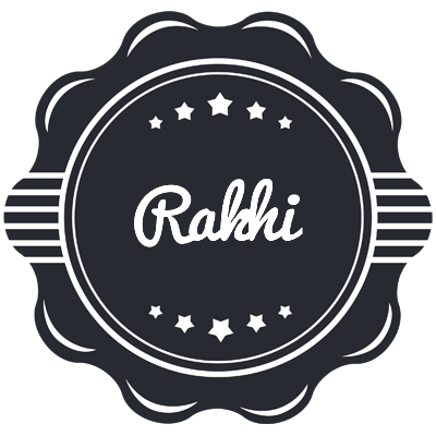 Rakhi badge logo