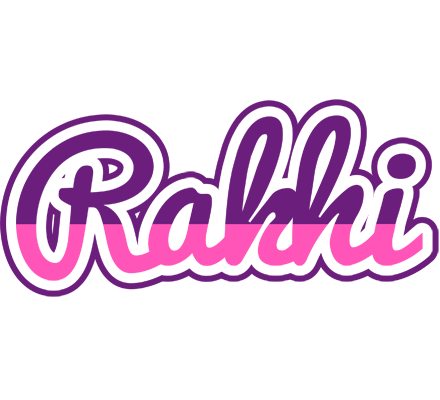 Rakhi cheerful logo