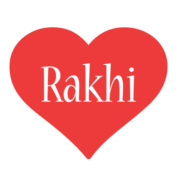 Rakhi love logo