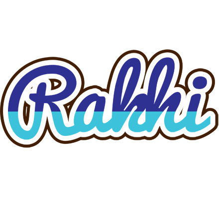 Rakhi raining logo