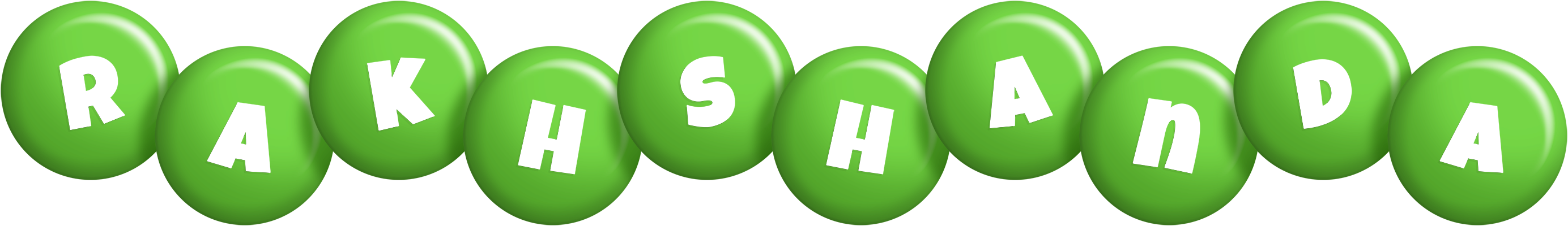 Rakhshanda candy-green logo