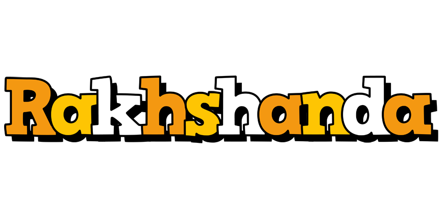 Rakhshanda cartoon logo
