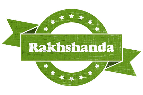 Rakhshanda natural logo