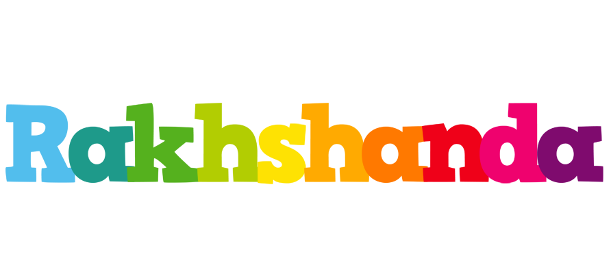 Rakhshanda rainbows logo