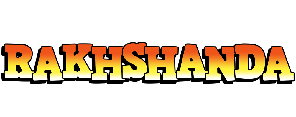Rakhshanda sunset logo