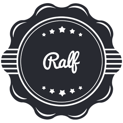 Ralf badge logo
