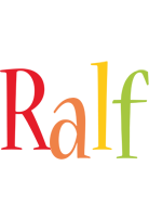 Ralf birthday logo