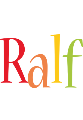 Ralf birthday logo