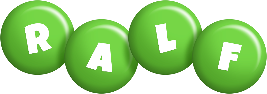 Ralf candy-green logo