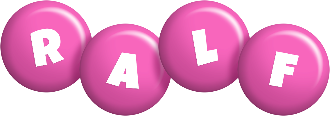 Ralf candy-pink logo