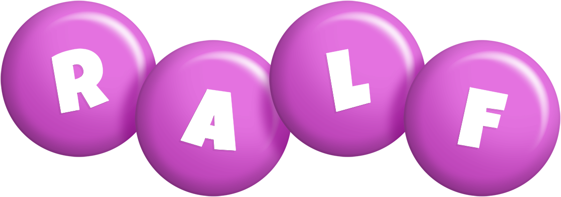 Ralf candy-purple logo