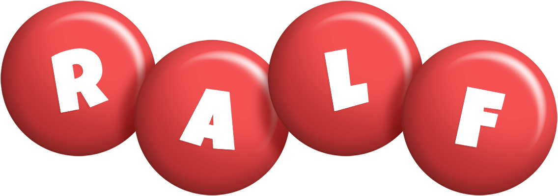 Ralf candy-red logo