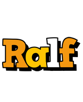 Ralf cartoon logo