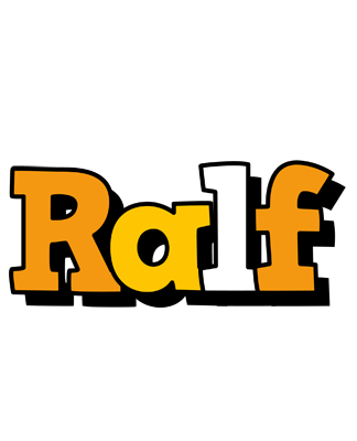 Ralf cartoon logo