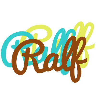 Ralf cupcake logo