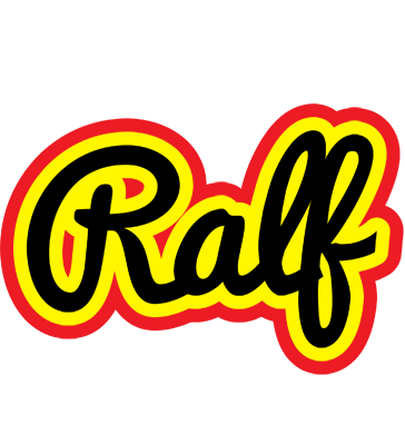 Ralf flaming logo