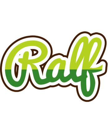 Ralf golfing logo