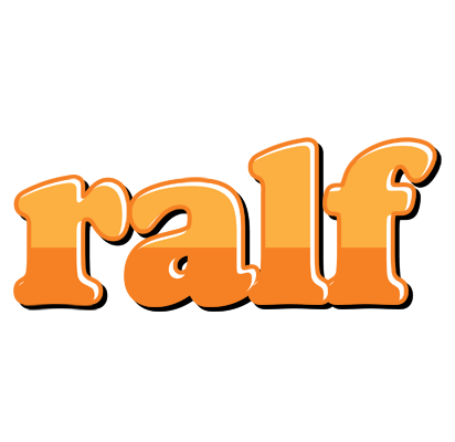 Ralf orange logo