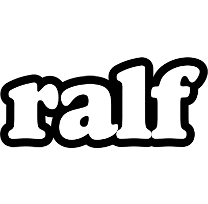 Ralf panda logo