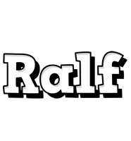 Ralf snowing logo