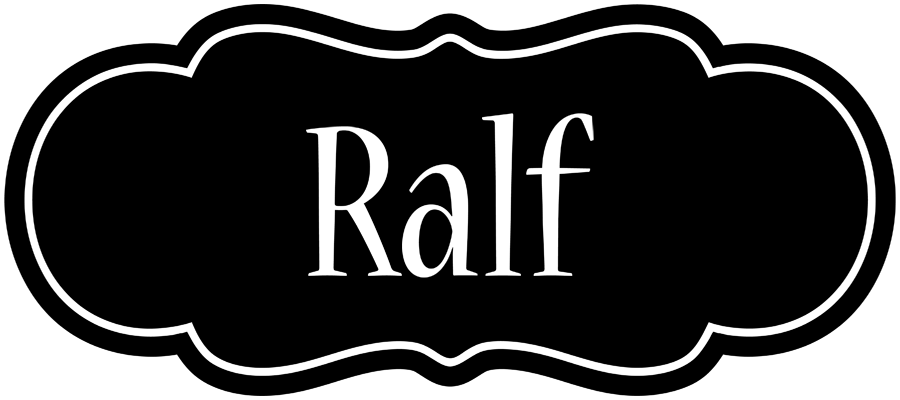 Ralf welcome logo