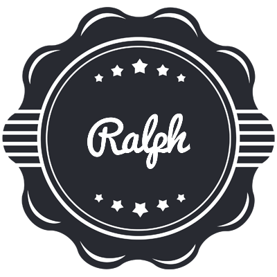 Ralph badge logo