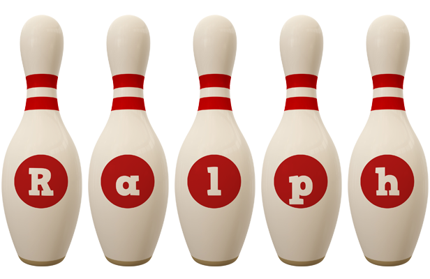 Ralph bowling-pin logo