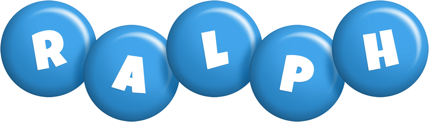 Ralph candy-blue logo