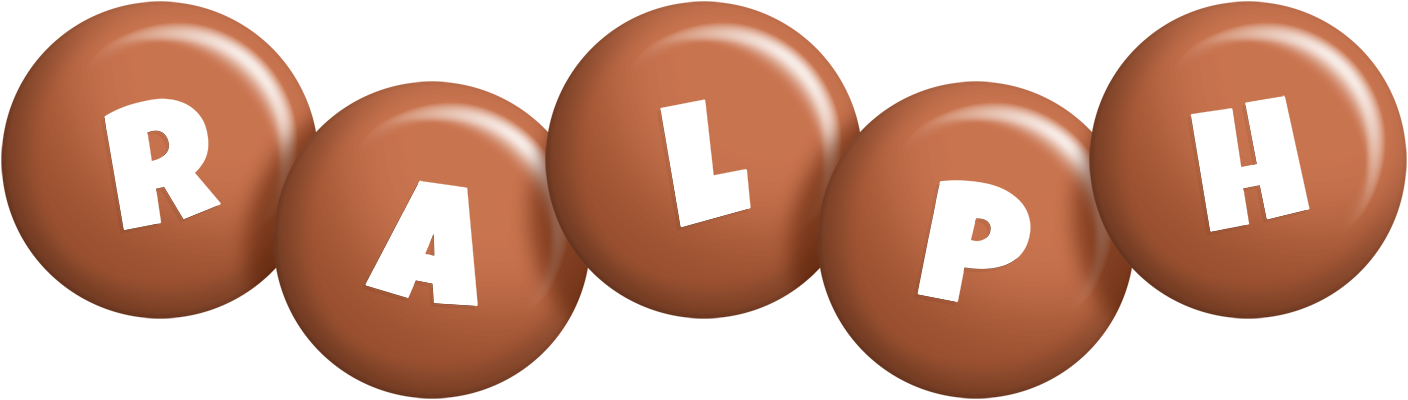 Ralph candy-brown logo