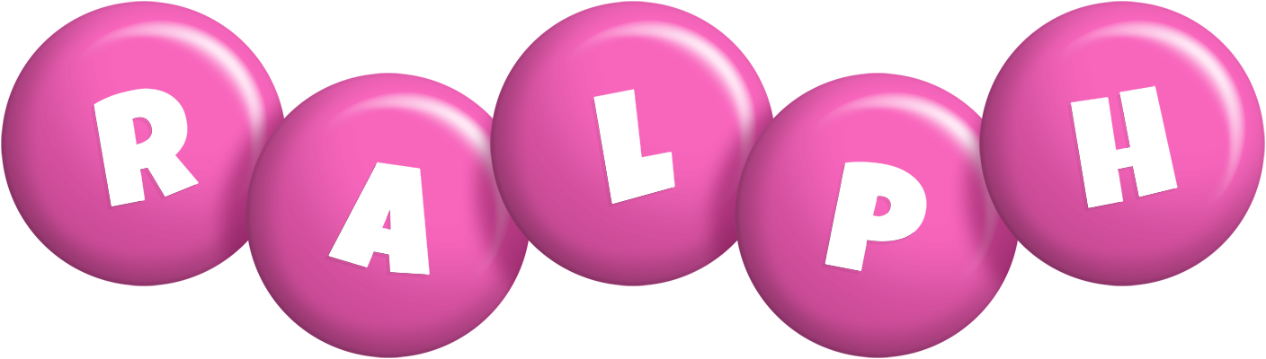 Ralph candy-pink logo