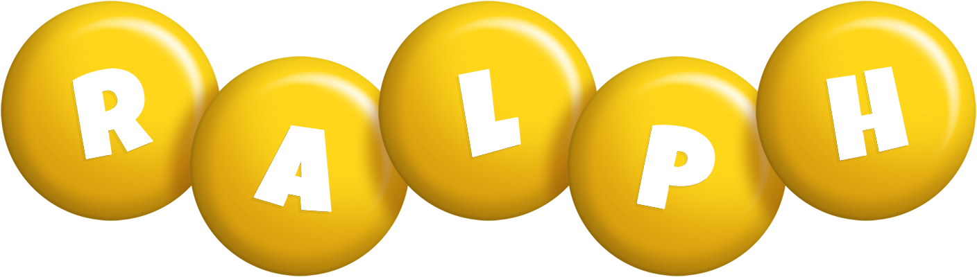Ralph candy-yellow logo