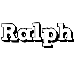Ralph snowing logo