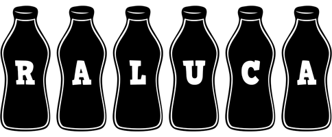 Raluca bottle logo